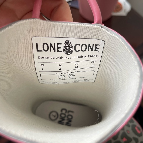 LONECONE Rain Boots Cheetah!!! NWOT - Picture 6 of 9